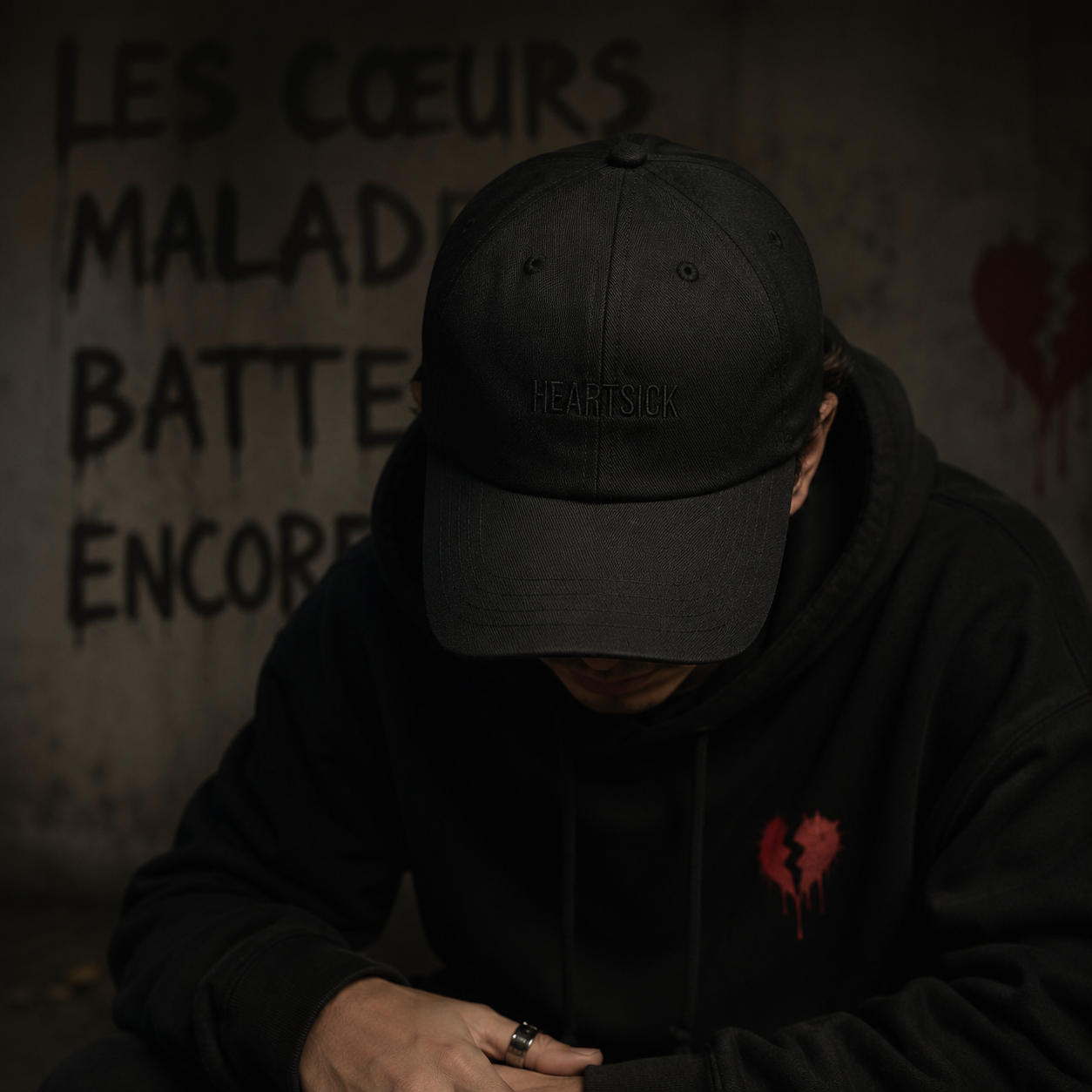 Casquette Heartsick – En Silence