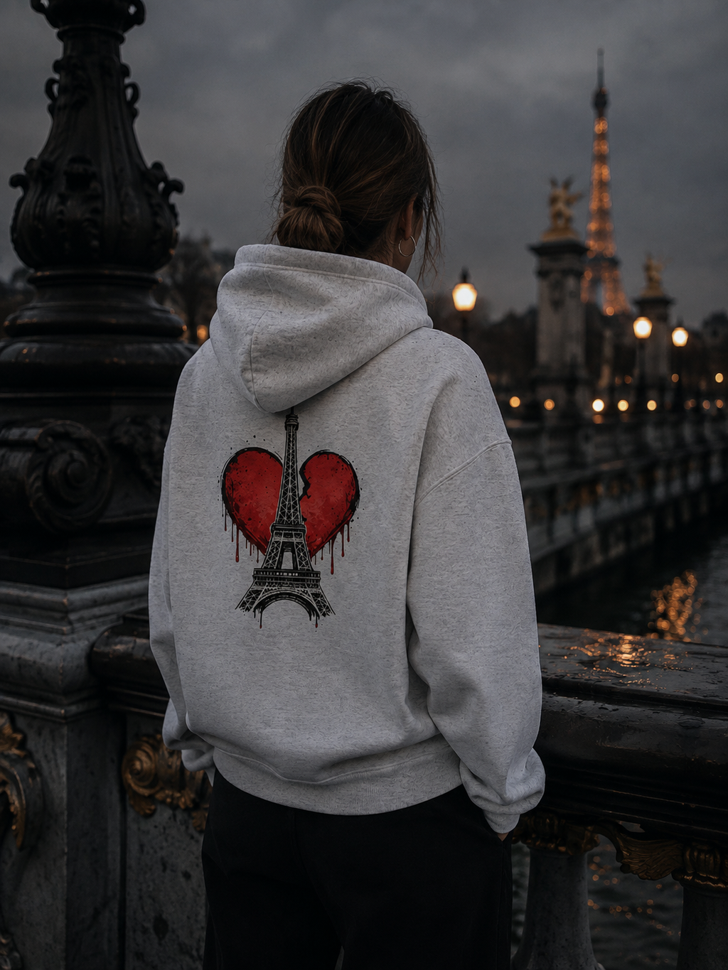 Hoodie Heartsick Paris — À Cœur Ouvert