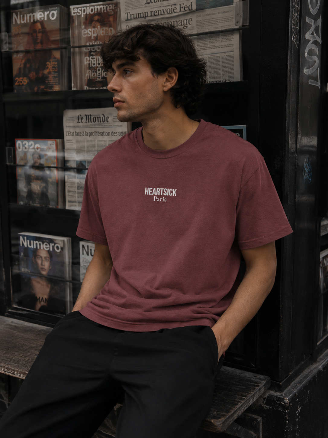 T-shirt Heartsick Paris — Dérive