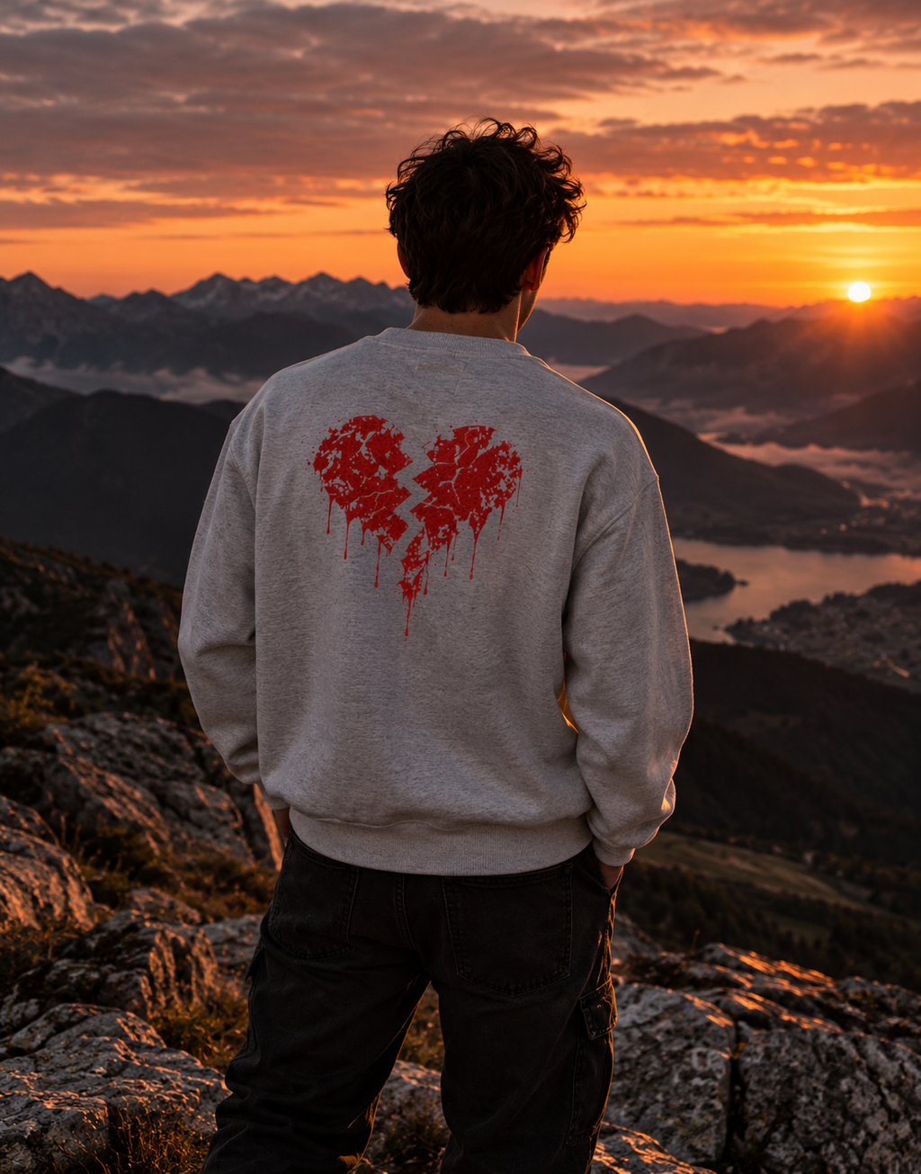Sweatshirt Heartsick – Les Morceaux de Nous