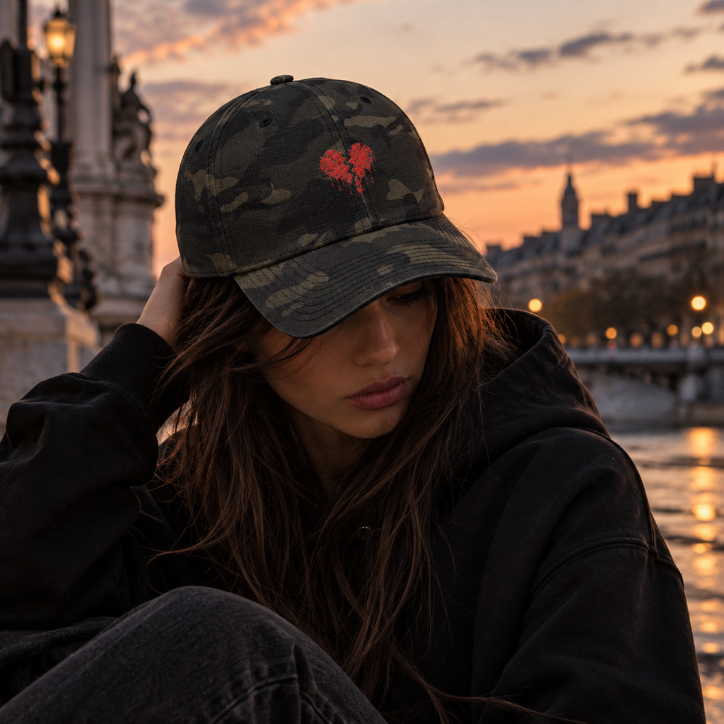 Casquette Heartsick – Les Morceaux de Nous