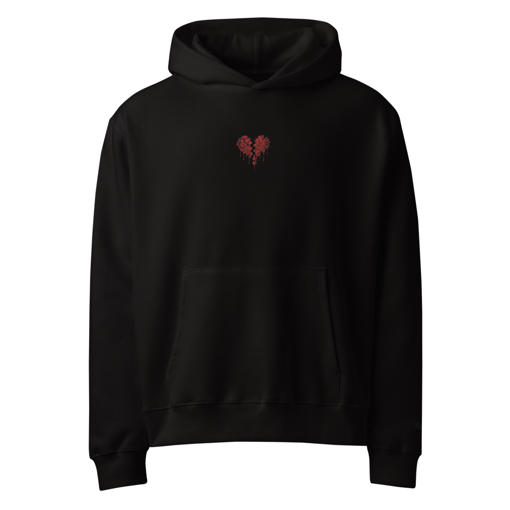 Hoodie Brodé Heartsick – Les Morceaux de Nous