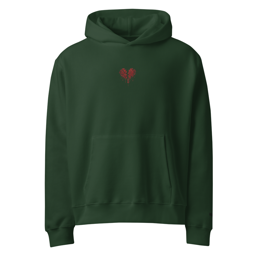 Hoodie Brodé Heartsick – Les Morceaux de Nous