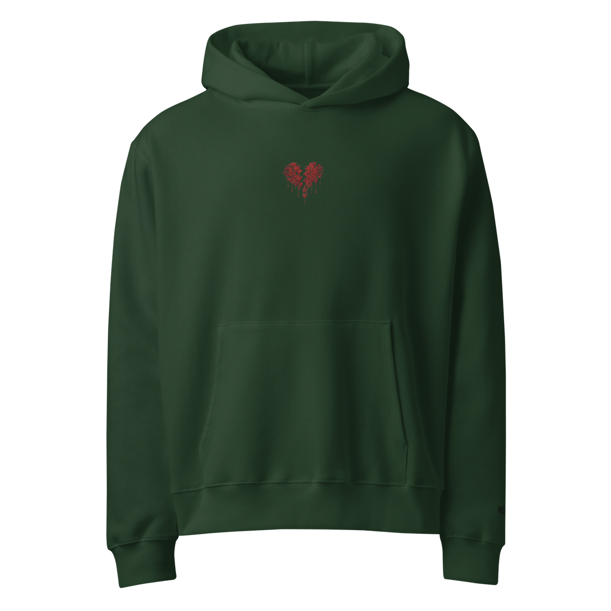 Hoodie Brodé Heartsick – Les Morceaux de Nous