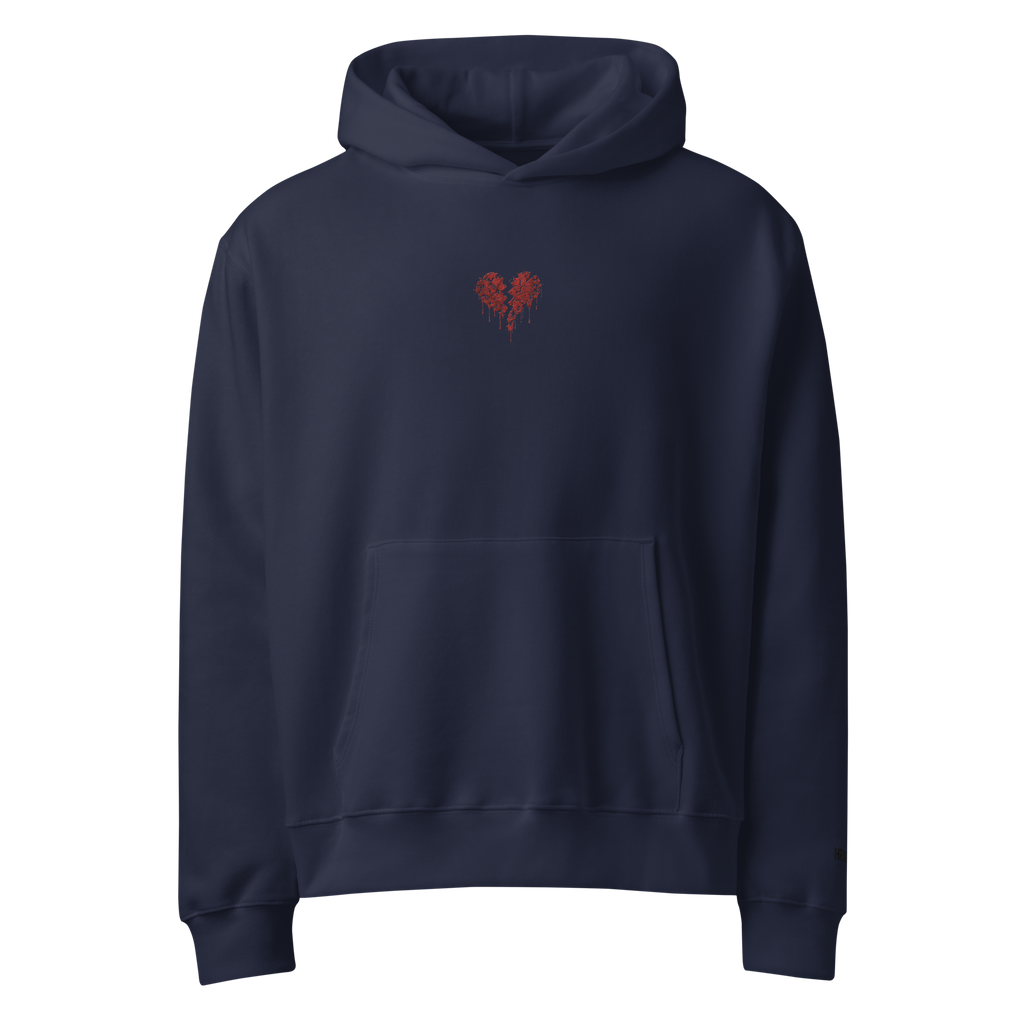Hoodie Brodé Heartsick – Les Morceaux de Nous