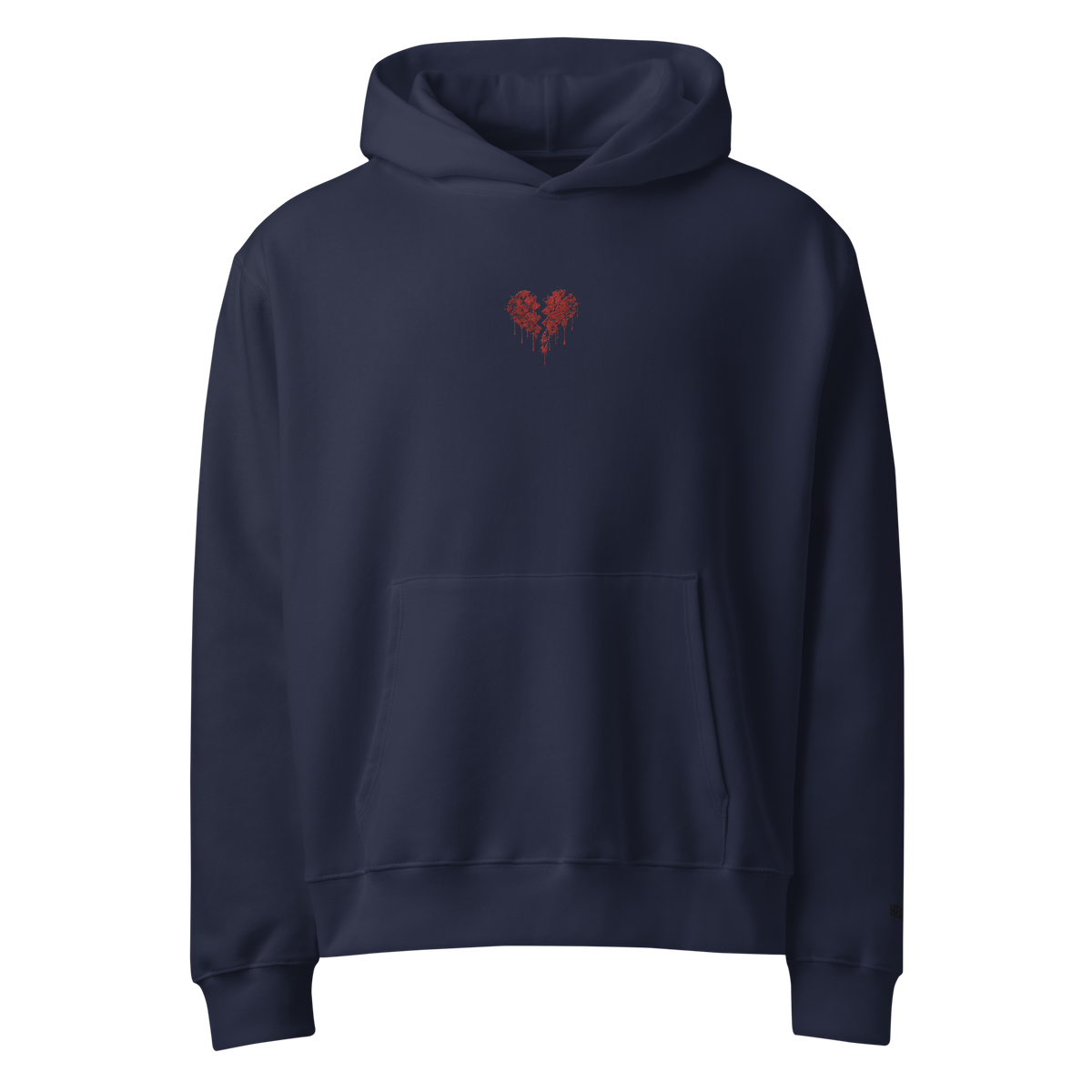 Hoodie Brodé Heartsick – Les Morceaux de Nous